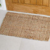 2x3 Feet Jute Hand-Woven Braided Door Mat Area Rug - Crazy Like a Daisy Boutique #