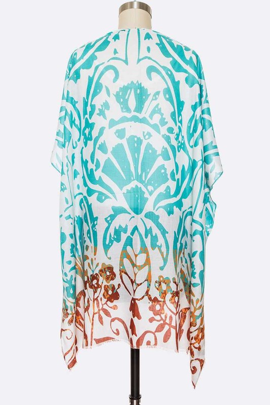 Tribal Printed Light Weight Kimono Cardigan - Crazy Like a Daisy Boutique #