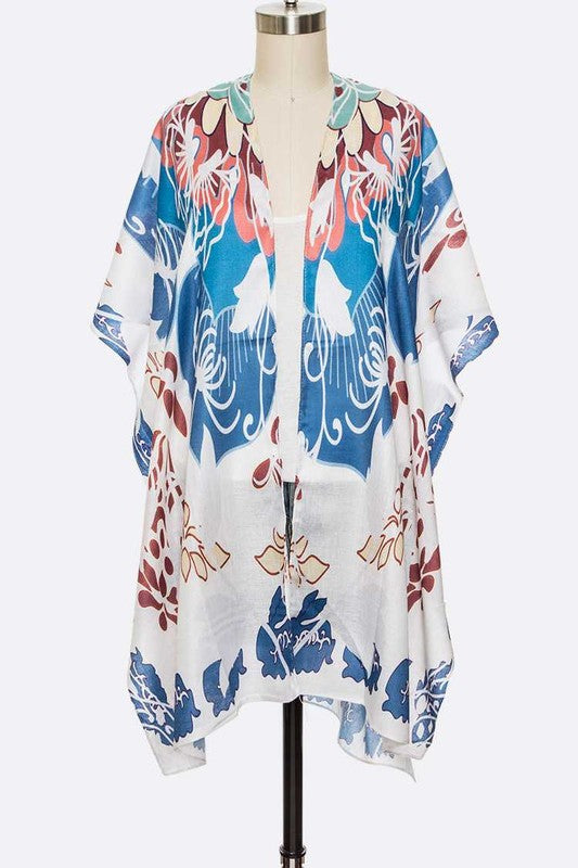 Madala Print Light Weight Kimono Cardigan - Crazy Like a Daisy Boutique #