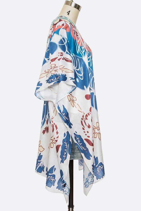 Madala Print Light Weight Kimono Cardigan - Crazy Like a Daisy Boutique #