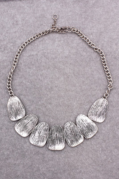 COMB PATTERN VINTAGE NECKLACE