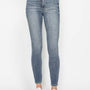 Judy Blue Full Size Tummy Control Contrast Wash Skinny Jeans