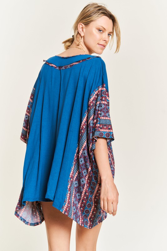 BOHEMIAN PONCHO TUNIC