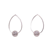 OVAL DROP SIMPLE EARRING - Crazy Like a Daisy Boutique #