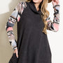 AZTEC TURTLE NECK TUNIC TOP