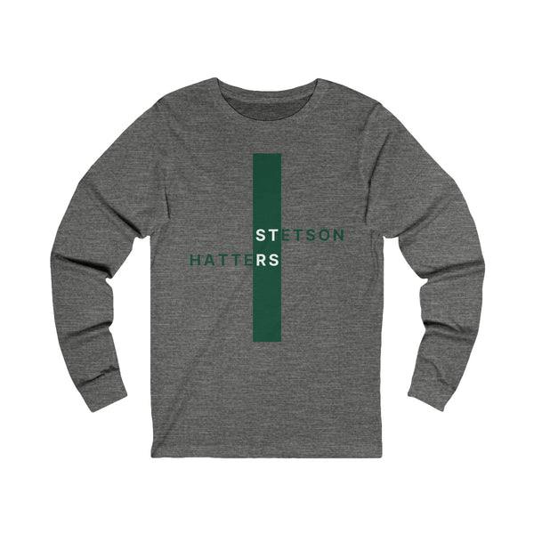 Custom COLLEGE Vertical Block - Long Sleeve Tee