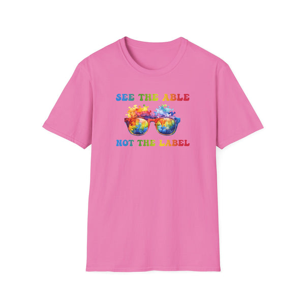 See the Able not the Label - AUTISM Softstyle T-Shirt