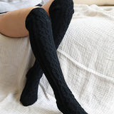 Knee High Cable Knit Socks - Crazy Like a Daisy Boutique #