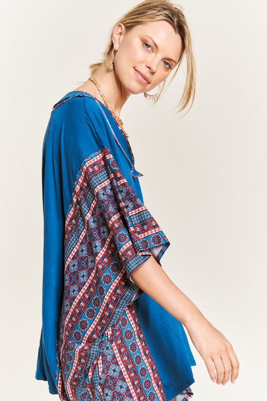 BOHEMIAN PONCHO TUNIC