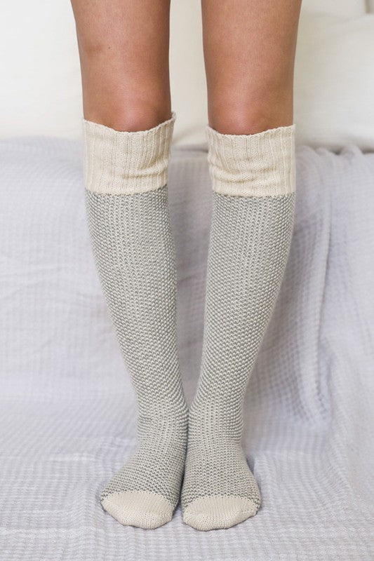 Knitted Lounge Socks - Crazy Like a Daisy Boutique