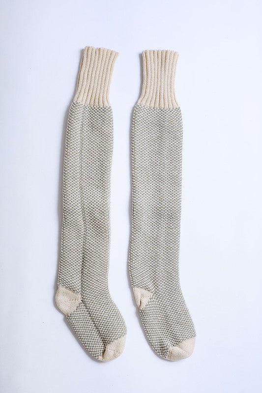 Knitted Lounge Socks - Crazy Like a Daisy Boutique #