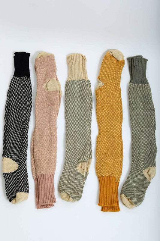 Knitted Lounge Socks - Crazy Like a Daisy Boutique #