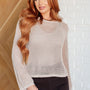 Calming Down Loose Knit Top