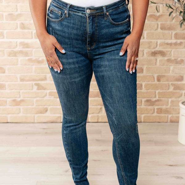 Judy Blue Cora High Rise Control Top Skinny Jeans