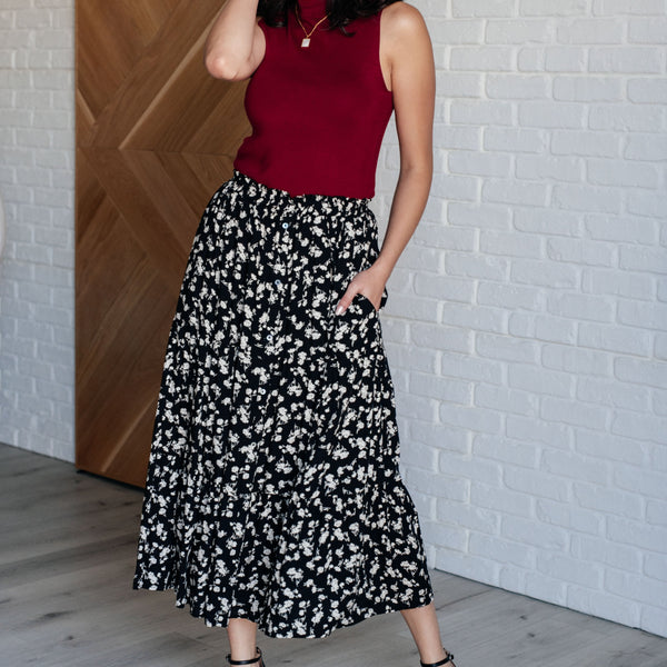 Fielding Flowers Floral Skirt