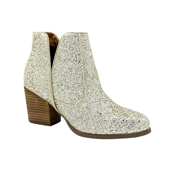 Fiera Booties in Gold