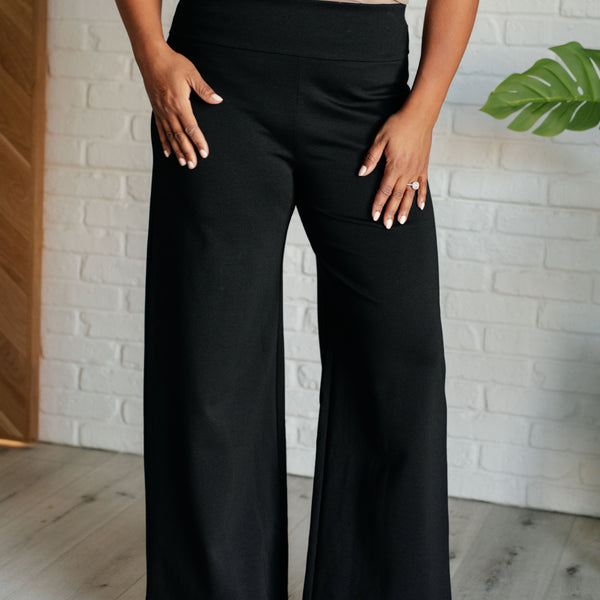 Magic Wide Leg Pants in Black