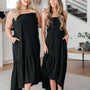 Nightlife Tie Back Maxi Dress