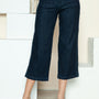 Judy Blue Full Size Side Seam Braid Detail Crop Wide Leg Jeans