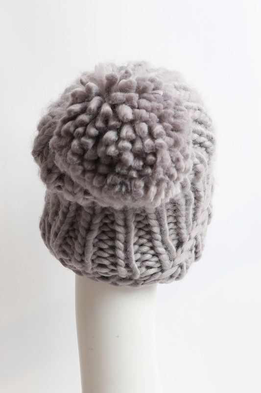 Soft Chunky Cable Knit Beanie - Crazy Like a Daisy Boutique #