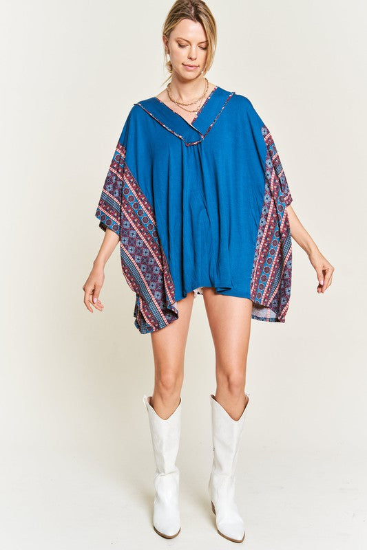 BOHEMIAN PONCHO TUNIC