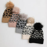 Leopard Knit Beanie - Crazy Like a Daisy Boutique #