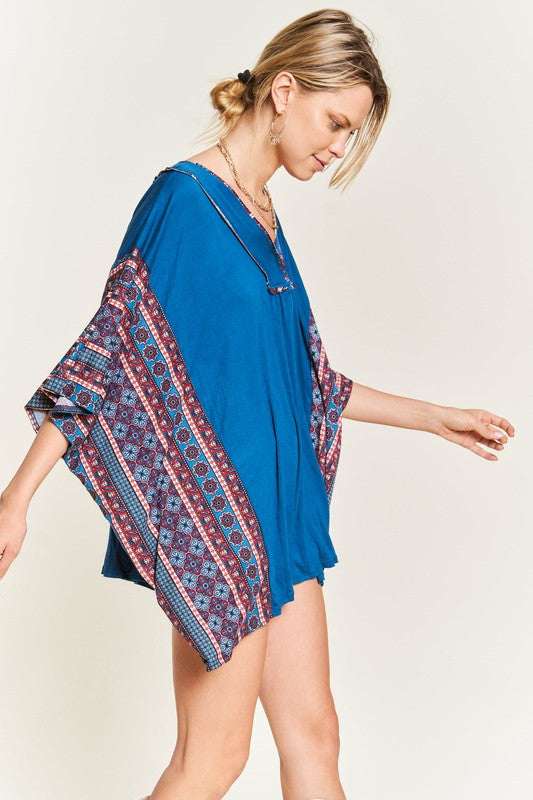 BOHEMIAN PONCHO TUNIC