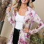 TIE DYE LONG CARDIGAN