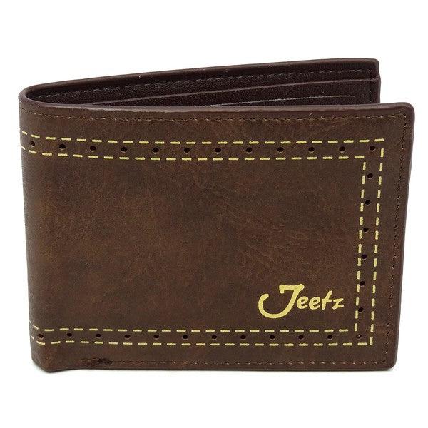 Jeetz Bi-fold Mens Wallet - Crazy Like a Daisy Boutique #