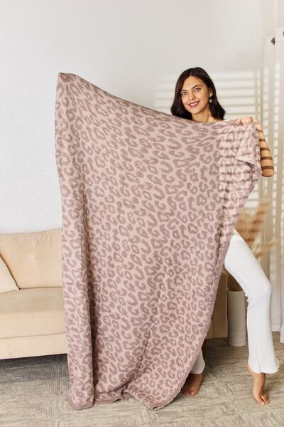 Cuddley Leopard Decorative Throw Blanket - Crazy Like a Daisy Boutique #