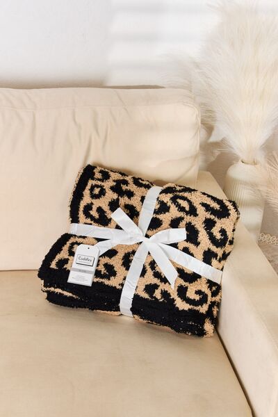 Cuddley Leopard Decorative Throw Blanket - Crazy Like a Daisy Boutique