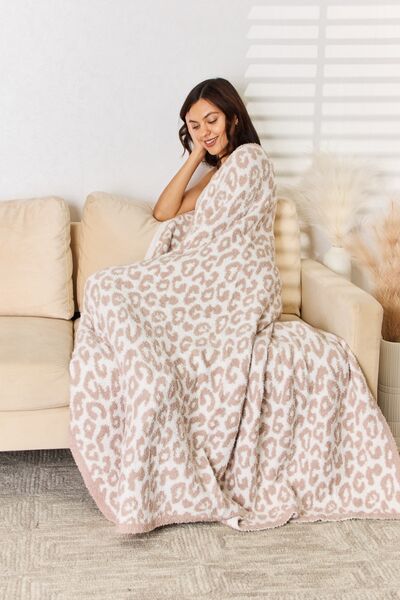 Cuddley Leopard Decorative Throw Blanket - Crazy Like a Daisy Boutique #