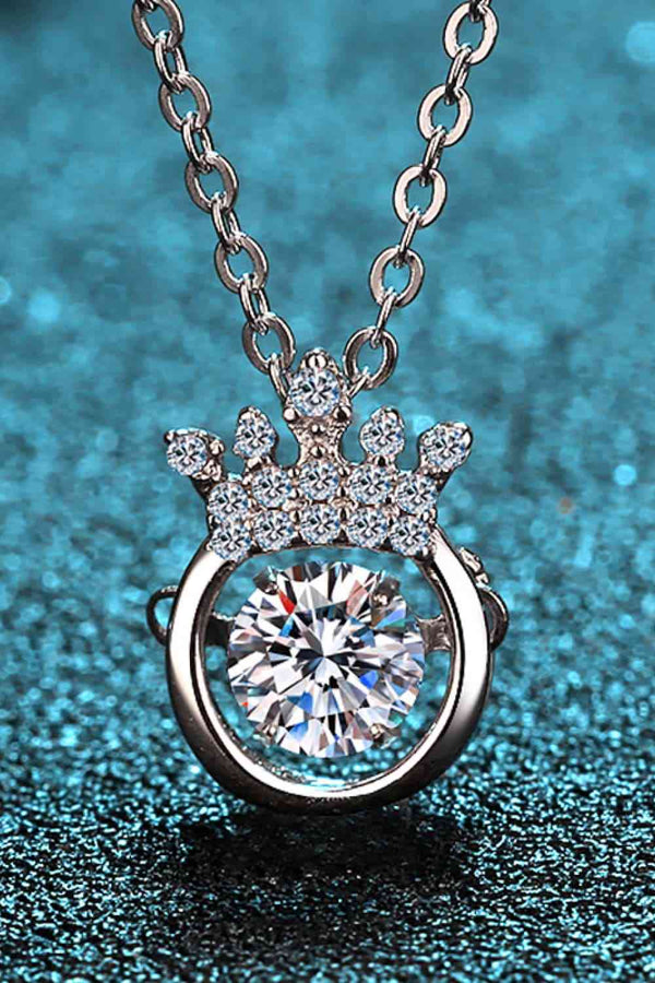 Moissanite 925 Sterling Silver Necklace - Crazy Like a Daisy Boutique #