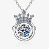 Moissanite 925 Sterling Silver Necklace - Crazy Like a Daisy Boutique #