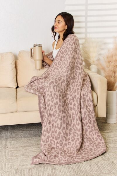 Cuddley Leopard Decorative Throw Blanket - Crazy Like a Daisy Boutique