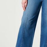 Wide Leg Long Jeans - Crazy Like a Daisy Boutique #