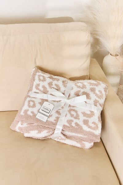 Cuddley Leopard Decorative Throw Blanket - Crazy Like a Daisy Boutique #