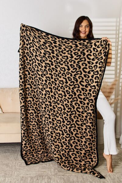 Cuddley Leopard Decorative Throw Blanket - Crazy Like a Daisy Boutique