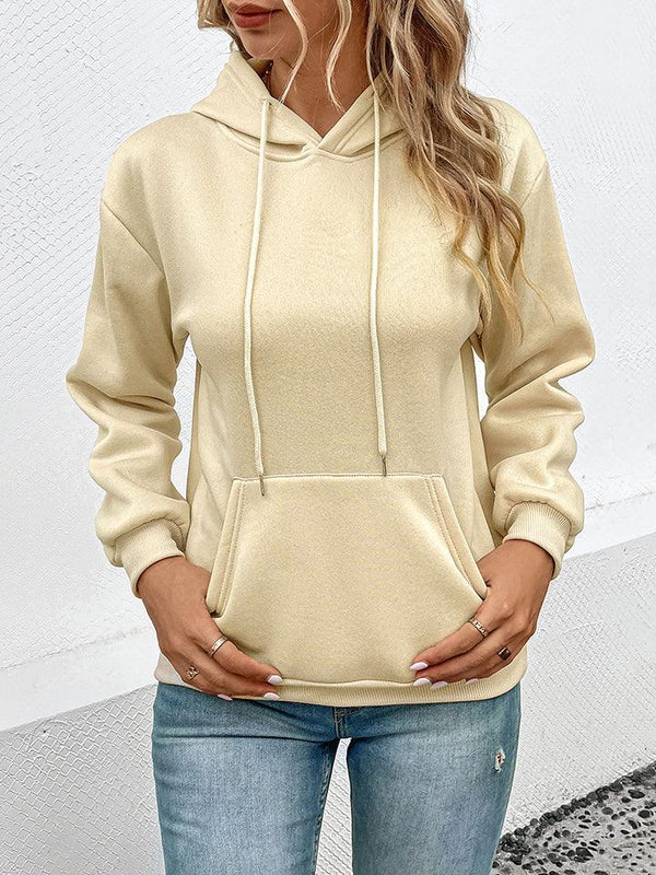 Long Sleeve Front Pocket Hoodie - Crazy Like a Daisy Boutique #