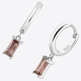 Zircon Huggie Drop Earrings - Crazy Like a Daisy Boutique