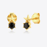 Zircon Star Stud Earrings - Crazy Like a Daisy Boutique