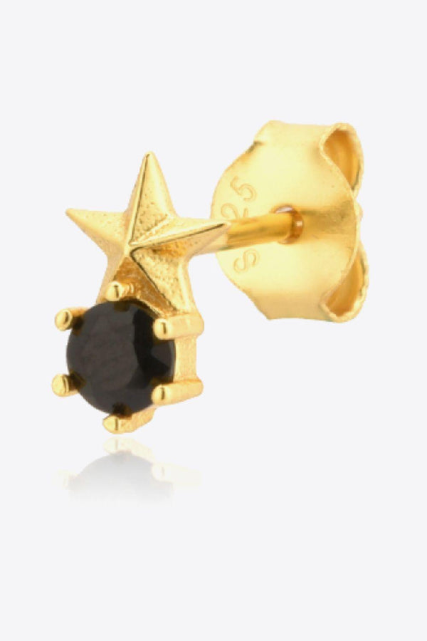 Zircon Star Stud Earrings - Crazy Like a Daisy Boutique